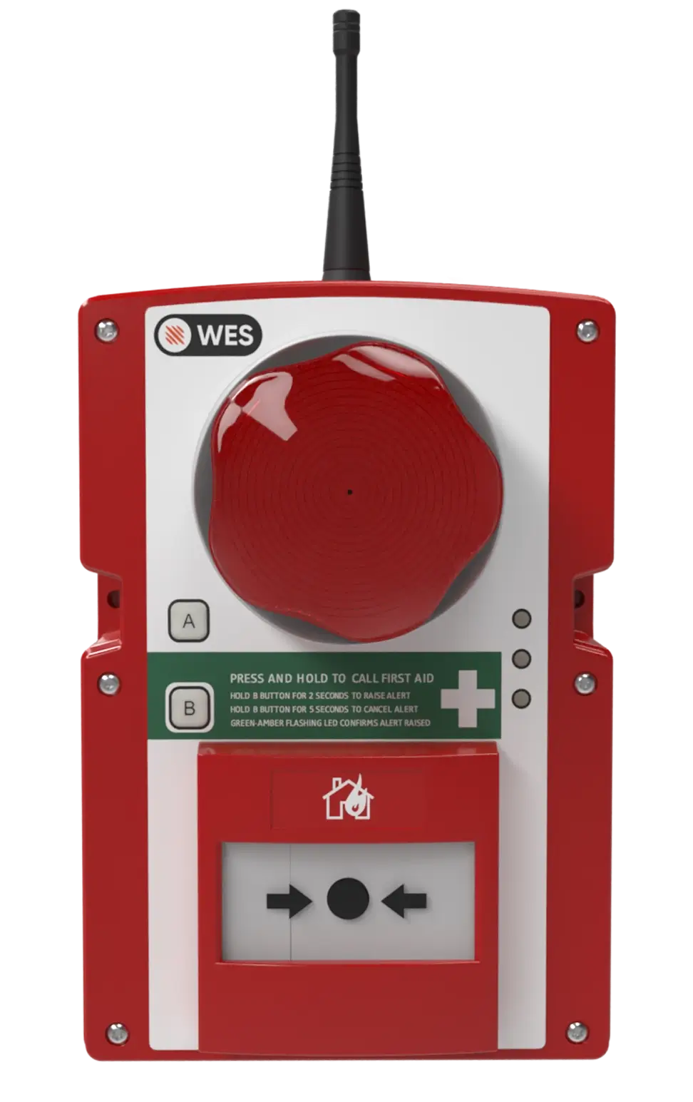 WES3 Handmelder — productfoto Ramtech Electronics